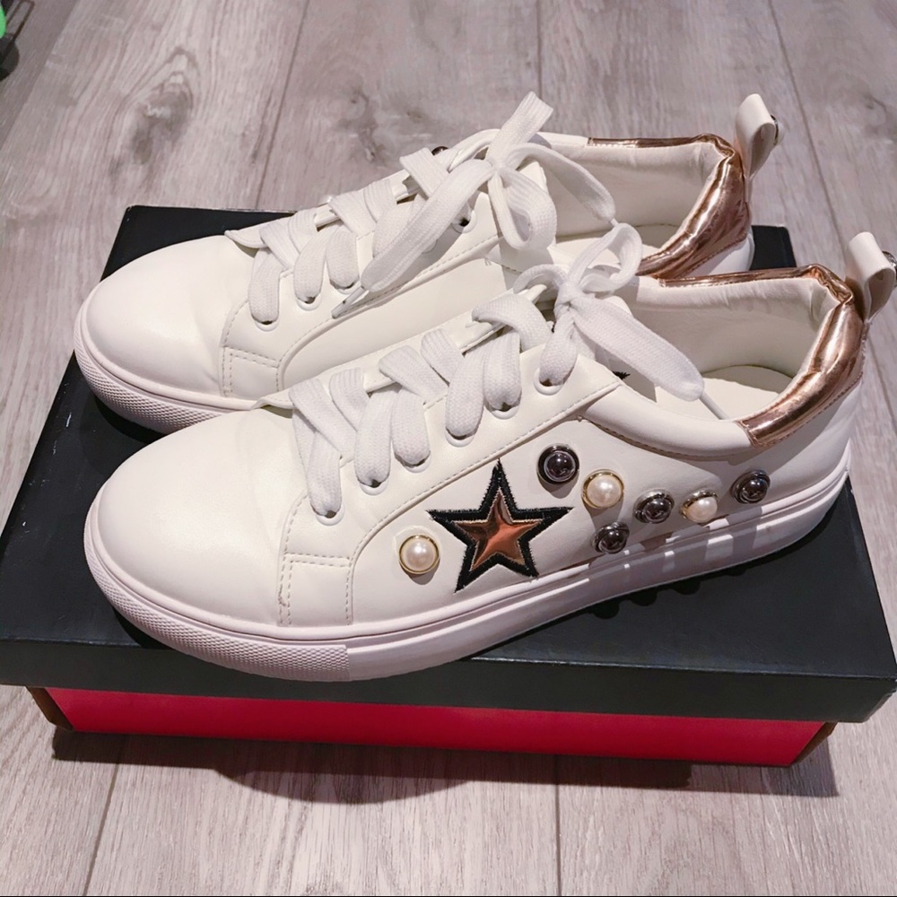 Fancy Pearlized Sneakers